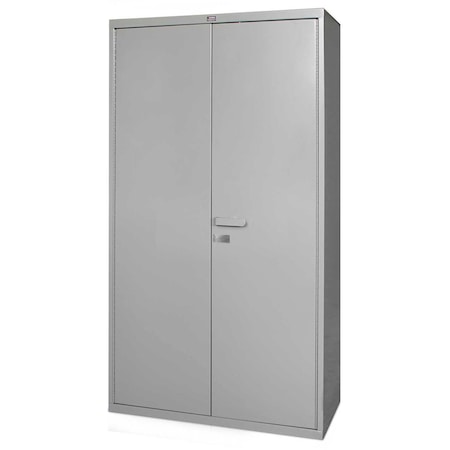 Global Industrial Full Height Storage Cabinet, 60 in H, 36 in W, Gray 316052